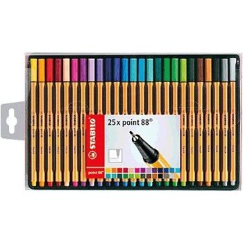 Liner Stabilo Point 88,0.4mm,25buc/set