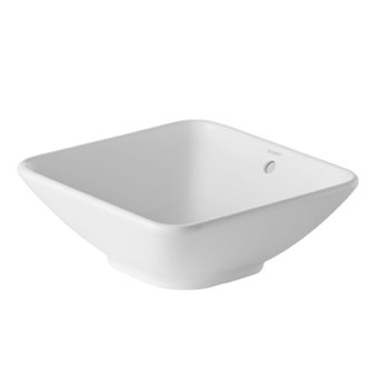 Lavoar de pus pe blat 42x42cm Duravit gama Bacino