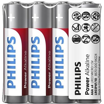 Baterii Alkaline AAA Philips LR03P4F/10 lr03p4f/10