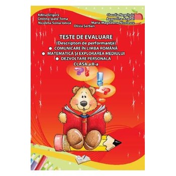 Teste de evaluare - Clasa 2 - Adina Grigore