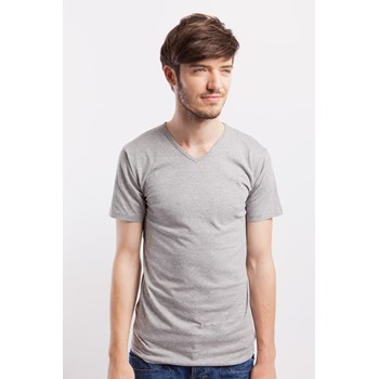 Tricou casual barbati James Nicholson gri
