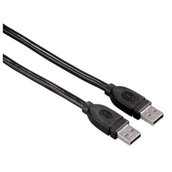 Cablu USB 3.0 A - A HAMA 54500, 1.8m, negru