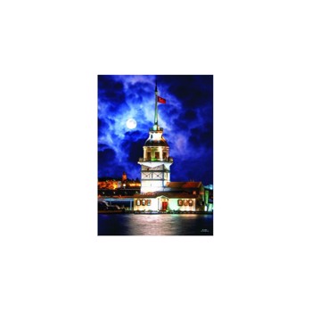 Puzzle Gold Puzzle - Maiden's Tower, 1.000 piese (Gold-Puzzle-60126)