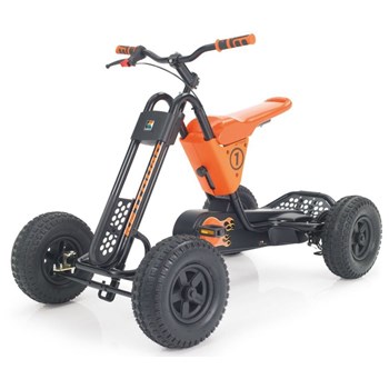 Cart cu pedale Kettler Kettquad (Negru/Portocaliu)
