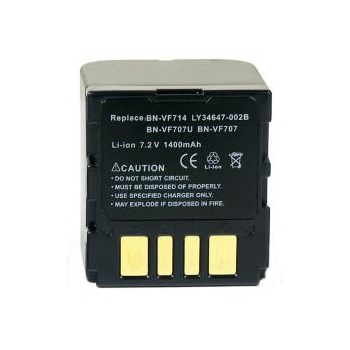 Acumulator Power3000 tip BN-VF714 pentru JVC 1400mAh