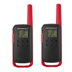 Statie radio Statie radio PMR portabila Motorola TALKABOUT T62 RED set cu 2 buc