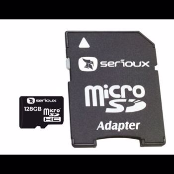 Card memorie Serioux MicroSD 128GB UHS-I + Adaptor CL10