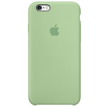 Husa originala din Silicon Verde Mint pentru APPLE iPhone 6s Plus