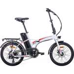 Bicicleta asistata electric pliabila MYRIA City Traveller MC3, 20 inch, negru-verde