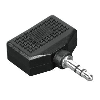 Adaptor Hama 43353 Audio 3.5 mm Plug Stereo - 2 x 3.5 mm Jack Stereo