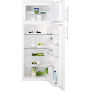 Frigider cu doua usi ELECTROLUX EJ2801AOW2, 259 l, H 159 cm, Clasa A+, alb