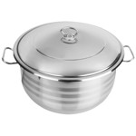 Oala inox Zilan, 6 l, nr 24, 3 straturi