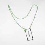 Cross/Phonez Neon Green Ball Chain Case
