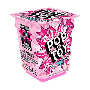 Figurine / Jucarie surpriza Pop A Toy - Diverse modele, Roz
