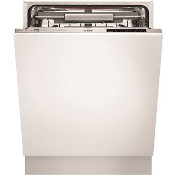 Masina de spalat vase incorporabila AEG F88712VI0P, 15 Seturi, 8 Programe, Clasa A++, 60 cm, Inox