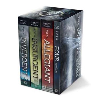 Divergent Series Four-Book Paperback Box Set: Divergent, Insurgent, Allegiant, Four (Divergent Series)
