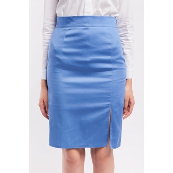 Fusta eleganta dama Figl albastra