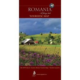 Harta turistica Romania / Romanian touristic map
