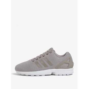 Pantofi sport pentru alergat bej stralucitor pentru femei - adidas Originals ZX Flux