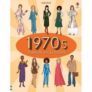 1970s Fashion Sticker Book, Paperback