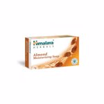 Săpun hidratant cu migdale, 75 g, Himalaya