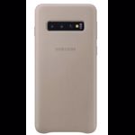 Husa Capac Spate Piele Gri SAMSUNG Galaxy S10