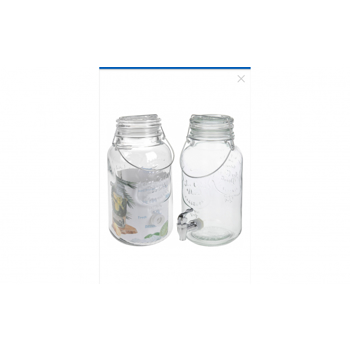 Dispenser pentru limonada din sticla cu robinet 2 L