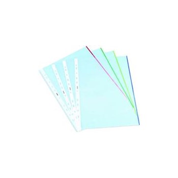 File plastic Noki,A4,marginele color,25b
