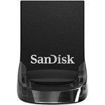 Stick USB SanDisk Ultra Fit, 256GB, USB 3.1 (Negru)
