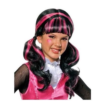 Peruca Draculaura - Monster High