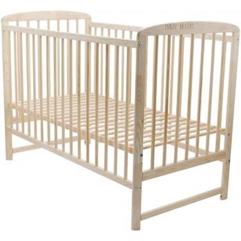 Patut din lemn BabyNeeds Ola 120X60 cm Natur boola01nt