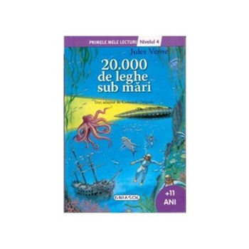20000 de leghe sub mari - Primele mele lecturi - Nivelul 4