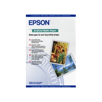 Epson Archival Matte Photo A3+ - 50 coli - 192g/mp (S041340)