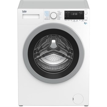 Masina de spalat rufe cu uscator Beko HTV 8733 XS0, Spalare 8 kg, Uscare 5 kg, 1400 rpm, Clasa A