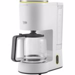 Cafetiera Beko Foodster FCM1321W, 1000 W, 10 cesti, Alb