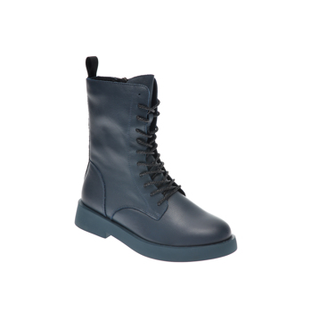 Ghete GRYXX bleumarin, H325, din piele naturala