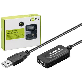 Cablu prelungire activ USB 2.0 A tata - mama 10m G cable-147hs-10