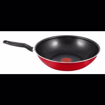 Tigaie wok Tefal B3881952, 28 cm (Rosu)
