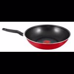 Tigaie wok Tefal Color Edition 28 cm Rosu/ Negru b3881952