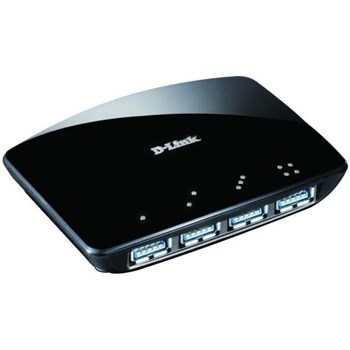 Hub USB D-Link DUB-1340, 4 porturi, USB 3.0