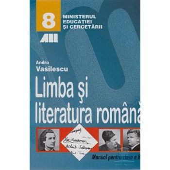 Limba Romana - Clasa 8 - Manual - Andra Vasilescu