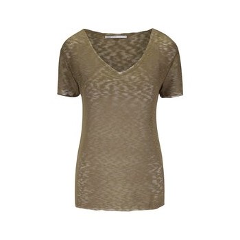 Tricou kaki melanj ONLY Sadie