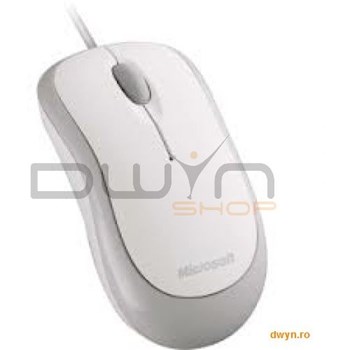Mouse Microsoft Basic Optic, Alb