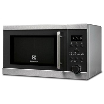 Cuptor cu microunde Electrolux EMS20300OX, 18.7 l, 800 W, 5 nivele de putere, grill, control electronic, argintiu