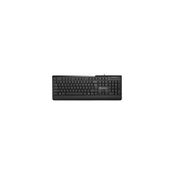 Tastatura Multimedia Delux 6010P, PS/2, Neagra