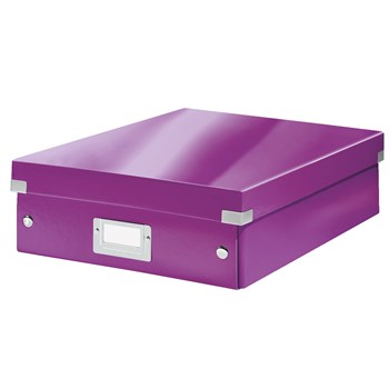 Cutie, medie, mov, LEITZ Click & Store Organizer