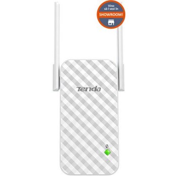 Range Extender Wireless Tenda A9, 300 Mbps, 2 Antene externe 3 dBi (Alb)