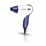 Uscator de par pentru calatorii, 1200W, Alb / Albastru