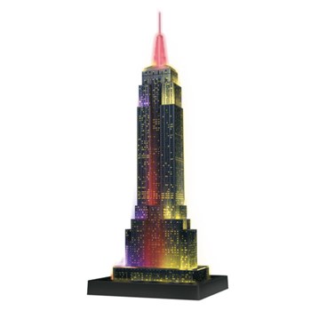 Puzzle 3D Empire State Building noaptea, 216 pcs