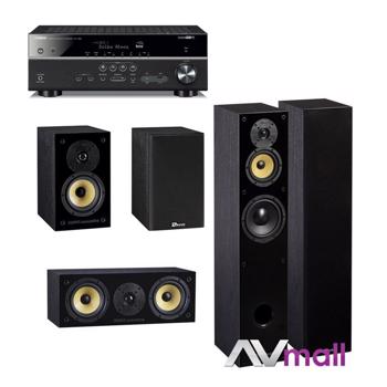 Pachet Receiver AV Yamaha RX-V585 + Pachet Boxe Davis Acoustics Balthus 50 + Boxe Davis Acoustics Balthus 30 + Boxa Davis Acoustics Balthus 10